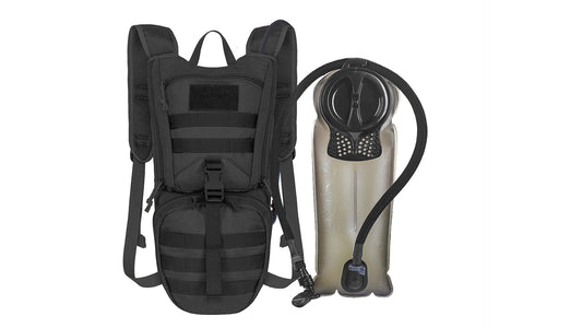 Tactical Hydration Backpack, 2.5L Bladder and Thermal Insulation