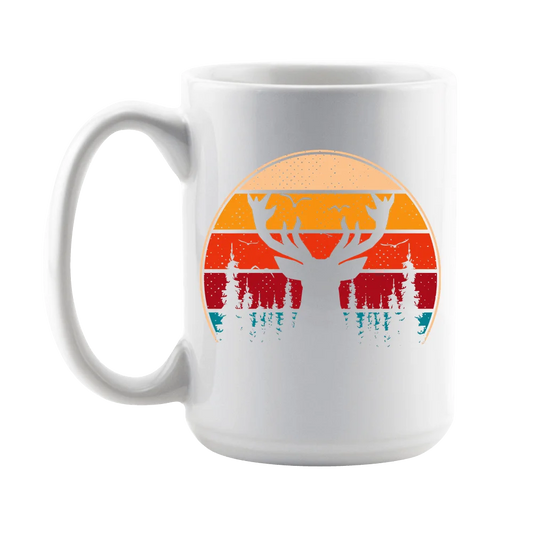 15 oz Big Buck Coffee Mug