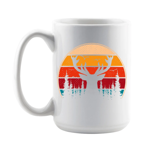 15 oz Big Buck Coffee Mug