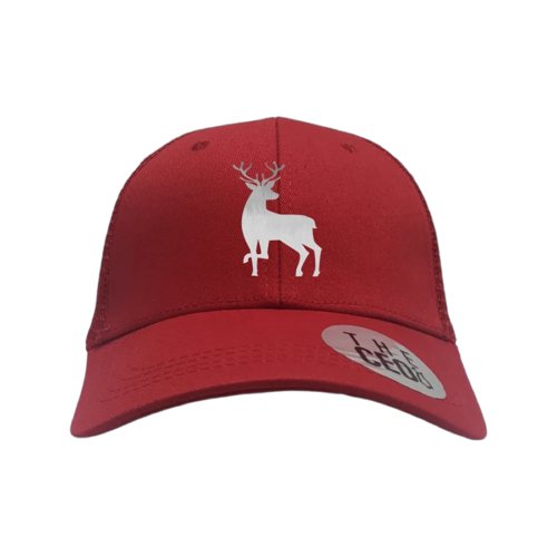 Deer Embroidered Trucker Hat ( 4 colors)