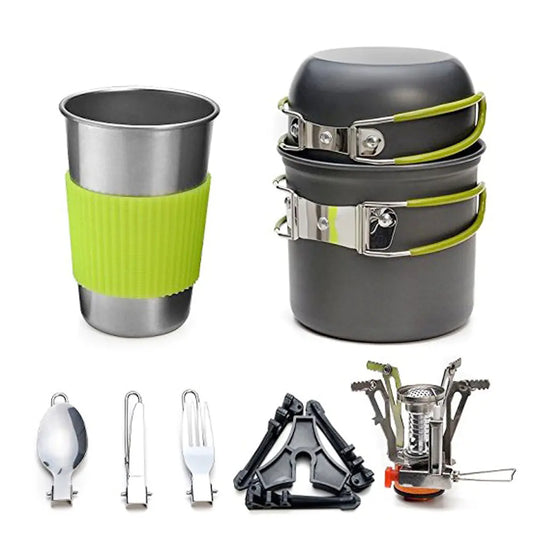 Outdoor Camp Cooking Gear Set