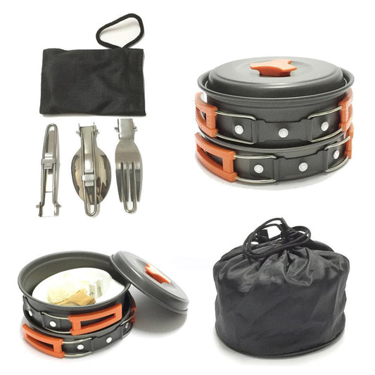 Outdoor Cookware Set, Portable