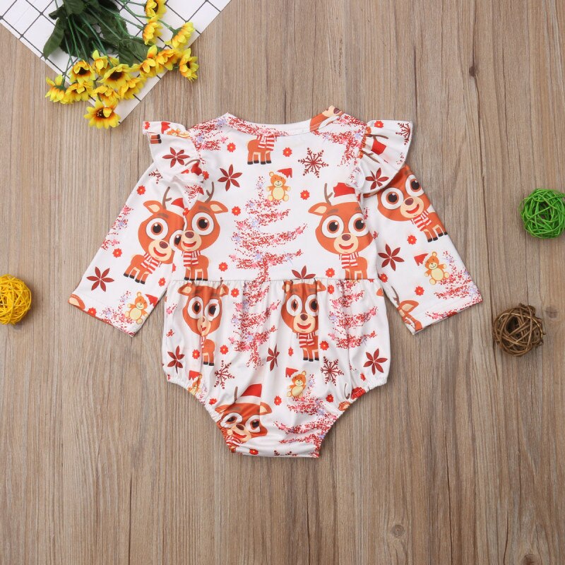 Baby Girl Christmas Onsee, Rudolph Deer