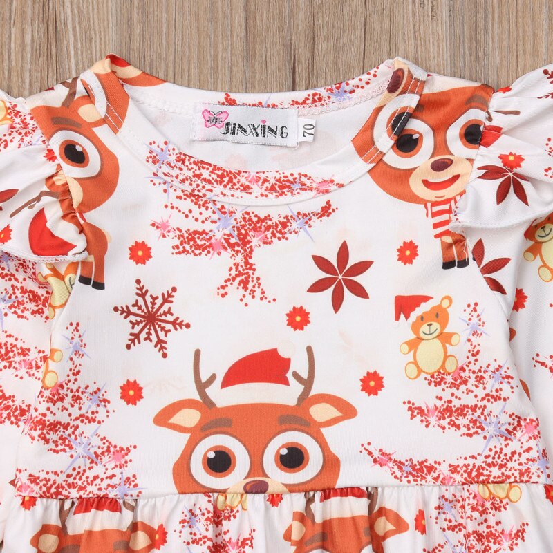 Baby Girl Christmas Onsee, Rudolph Deer