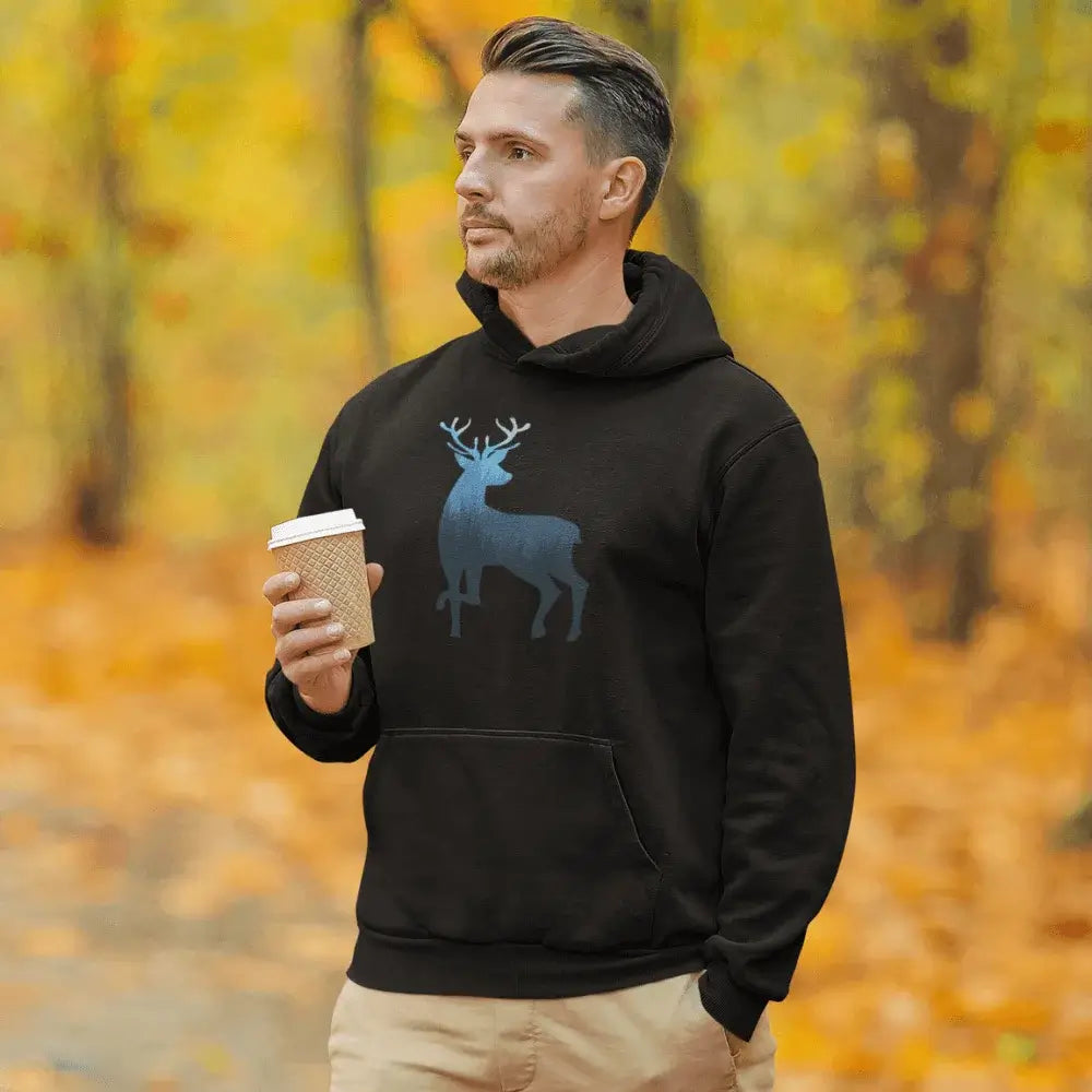 Deer Hoodie, Men's sizing ( 2 colors)
