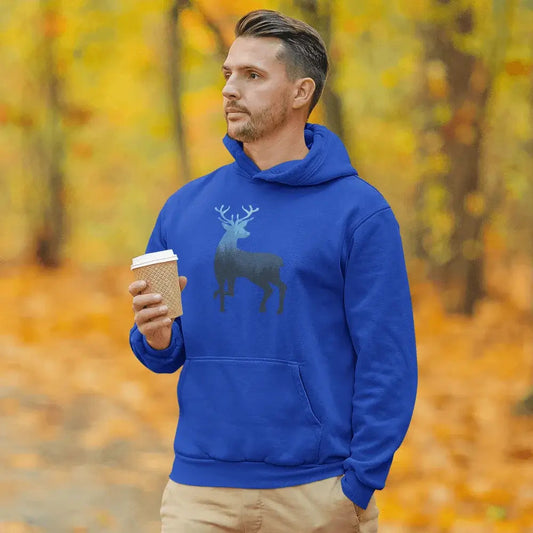 Deer Hoodie, Men's sizing ( 2 colors)