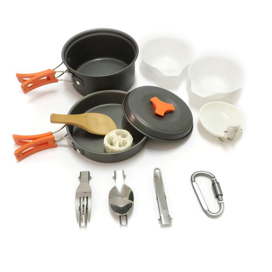 Outdoor Cookware Set, Portable