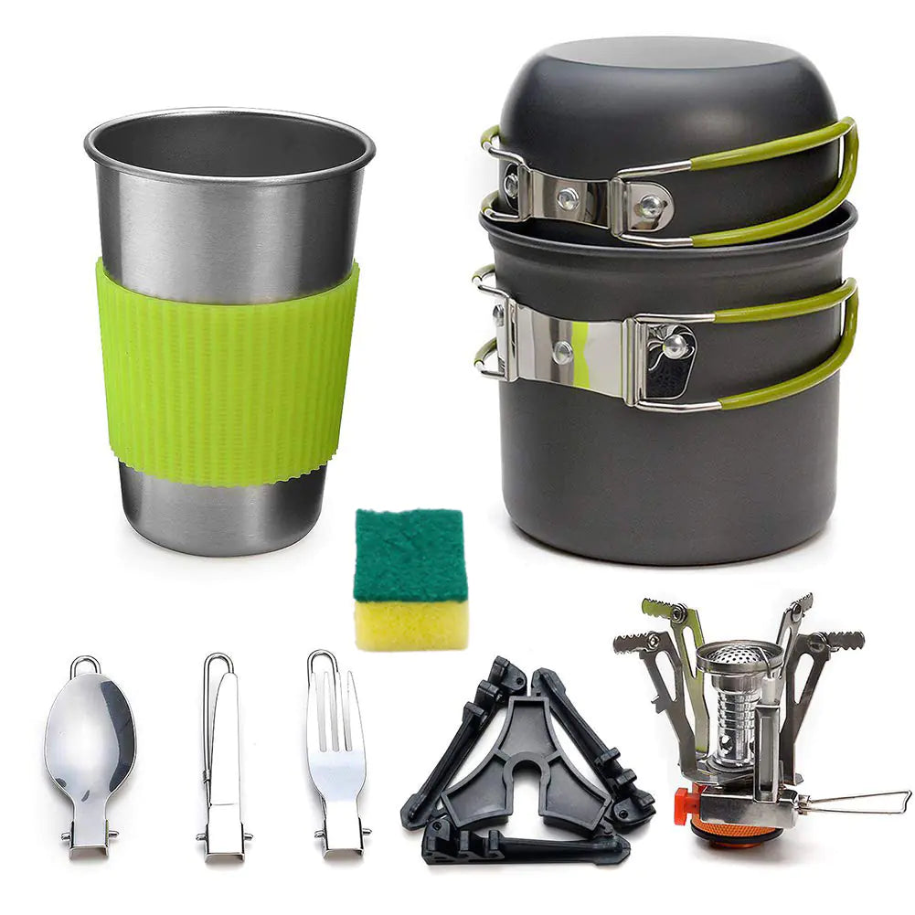 Outdoor Camp Cooking Gear Set