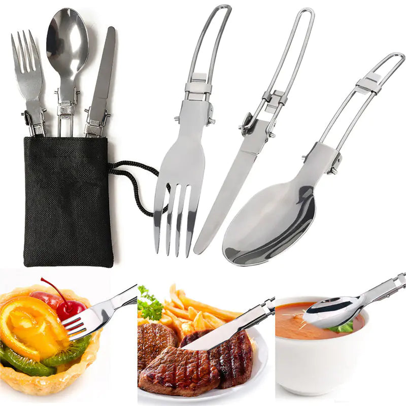Outdoor Camp Cooking Gear Set