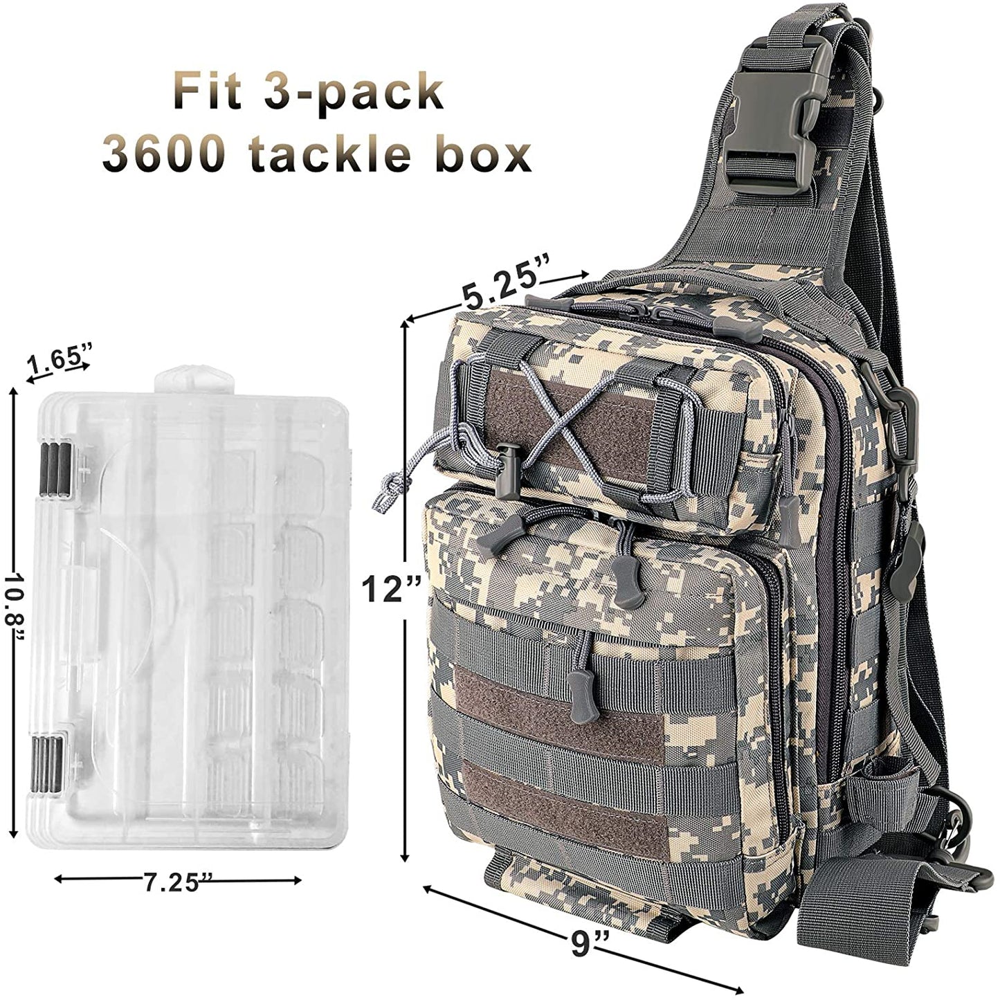 Fishing Tackle Backpack, Waterproof