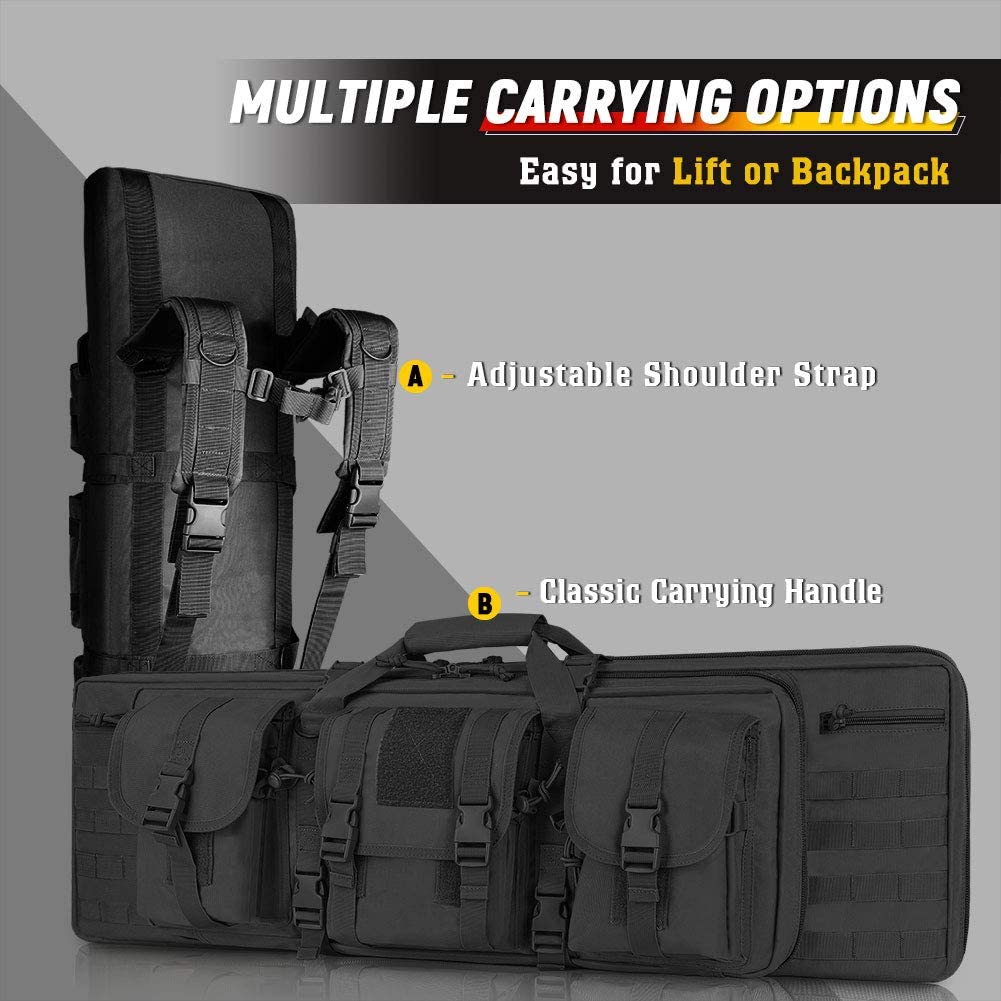 Riffle Case - Double Long Soft & Multi-Function Long Gun