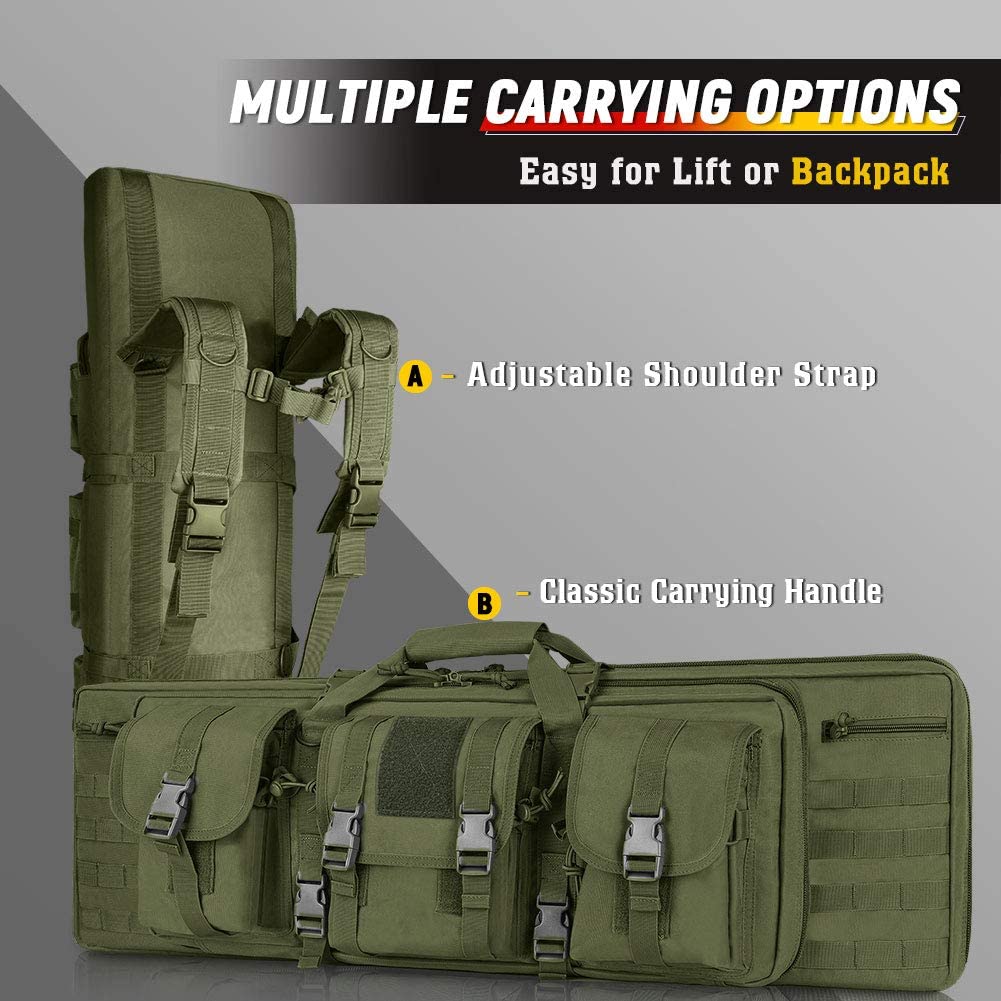 Riffle Case - Double Long Soft & Multi-Function Long Gun