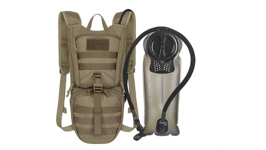 Tactical Hydration Backpack, 2.5L Bladder and Thermal Insulation