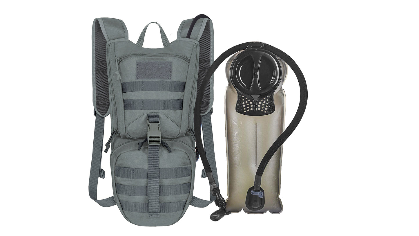 Tactical Hydration Backpack, 2.5L Bladder and Thermal Insulation