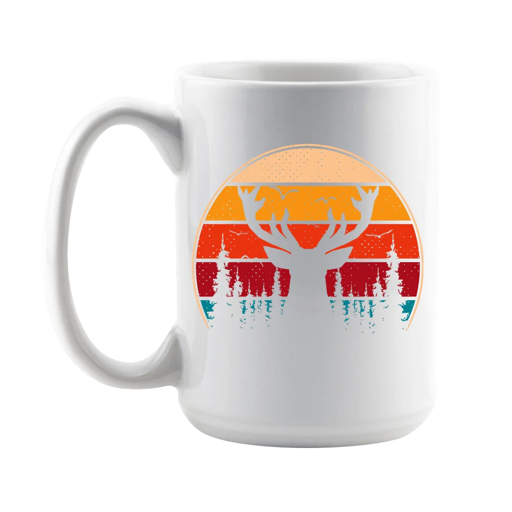 15 oz Big Buck Coffee Mug