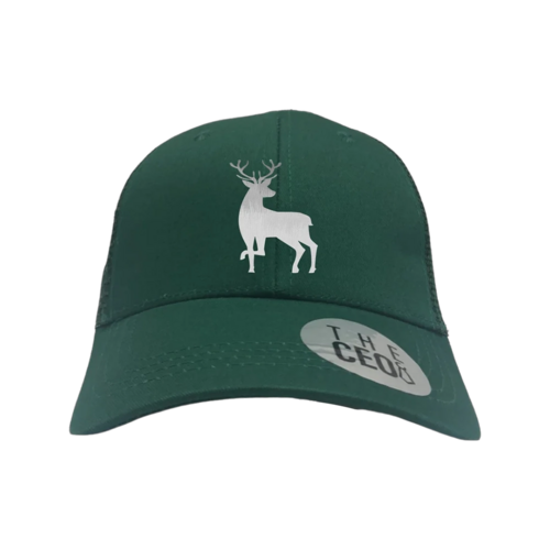 Deer Embroidered Trucker Hat ( 4 colors)
