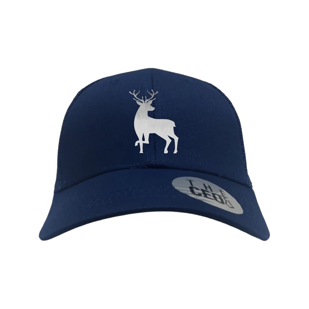 Deer Embroidered Trucker Hat ( 4 colors)