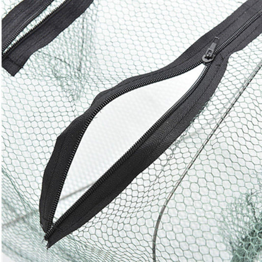 Foldable Fishing Net Trap and Fish Minnow Trap