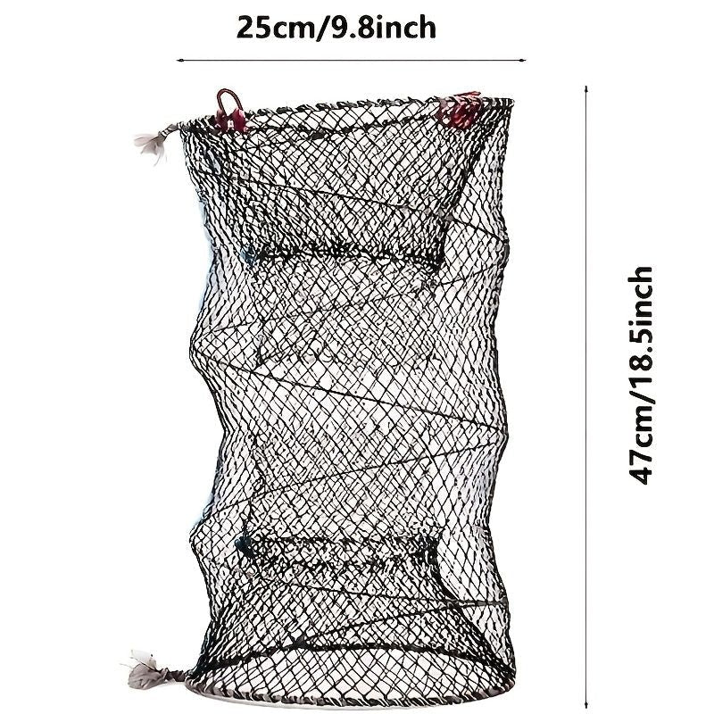 Collapsible Trap Cage For Minnows