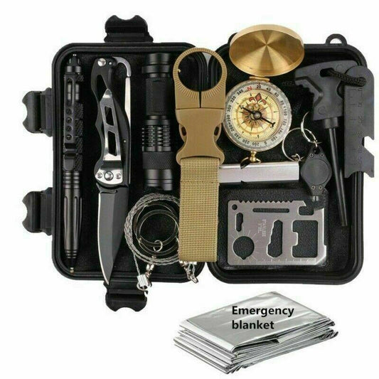 14 in 1 Emergency Survival & Safety Kit